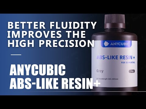 Excellent Tensile and Bending Strength | Anycubic ABS-Like Resin+