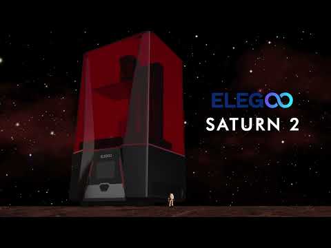 THE NEW TRAVEL- ELEGOO SATURN 2 8K MONO MSLA 3D PRINTER