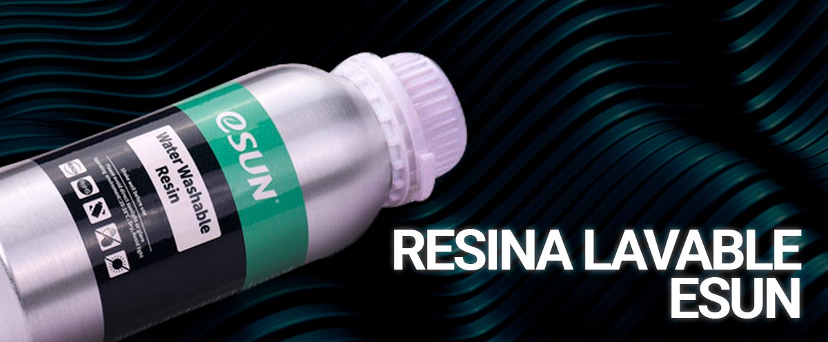 Resina Lavable con agua ESUN