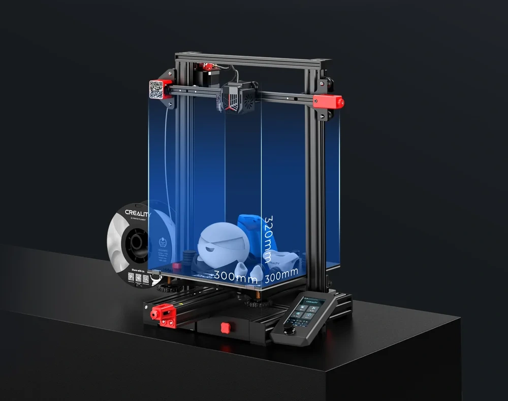 Mayor volumen de construcción Ender 3 Max Neo Creality - impresora FDM INOVAMARKET
