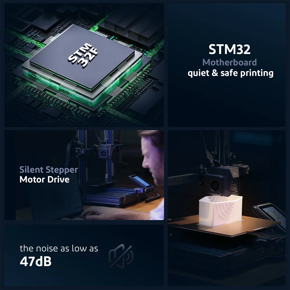 Impresión silenciosa con la placa base STM de 32 bits - Neptune 3 INOVAMARKET