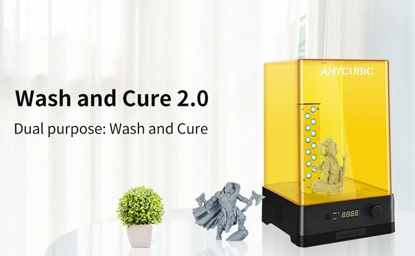 Photon M3 Plus y wash ande cure 2.0 Anycubic Postprocesamiento