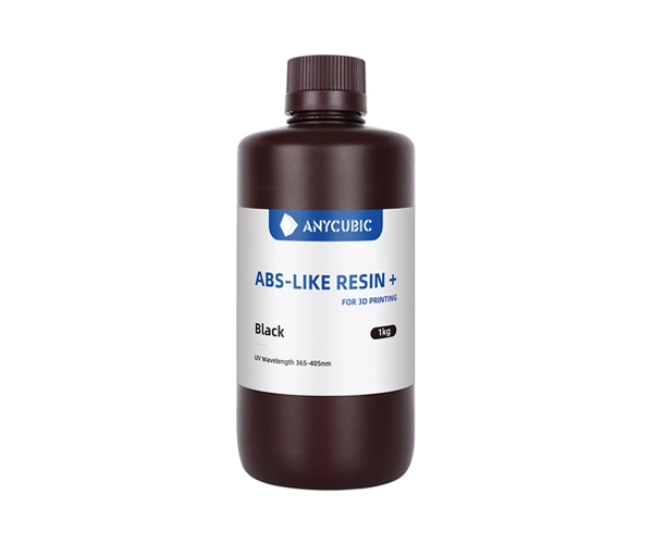 ABS-Like Resin+ de Anycubic Black – Resina + ABS negra Anycubic.