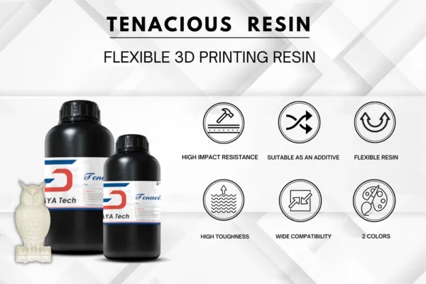 Alta resistencia al impacto Resina Tenacious Flexible de Siraya Tech