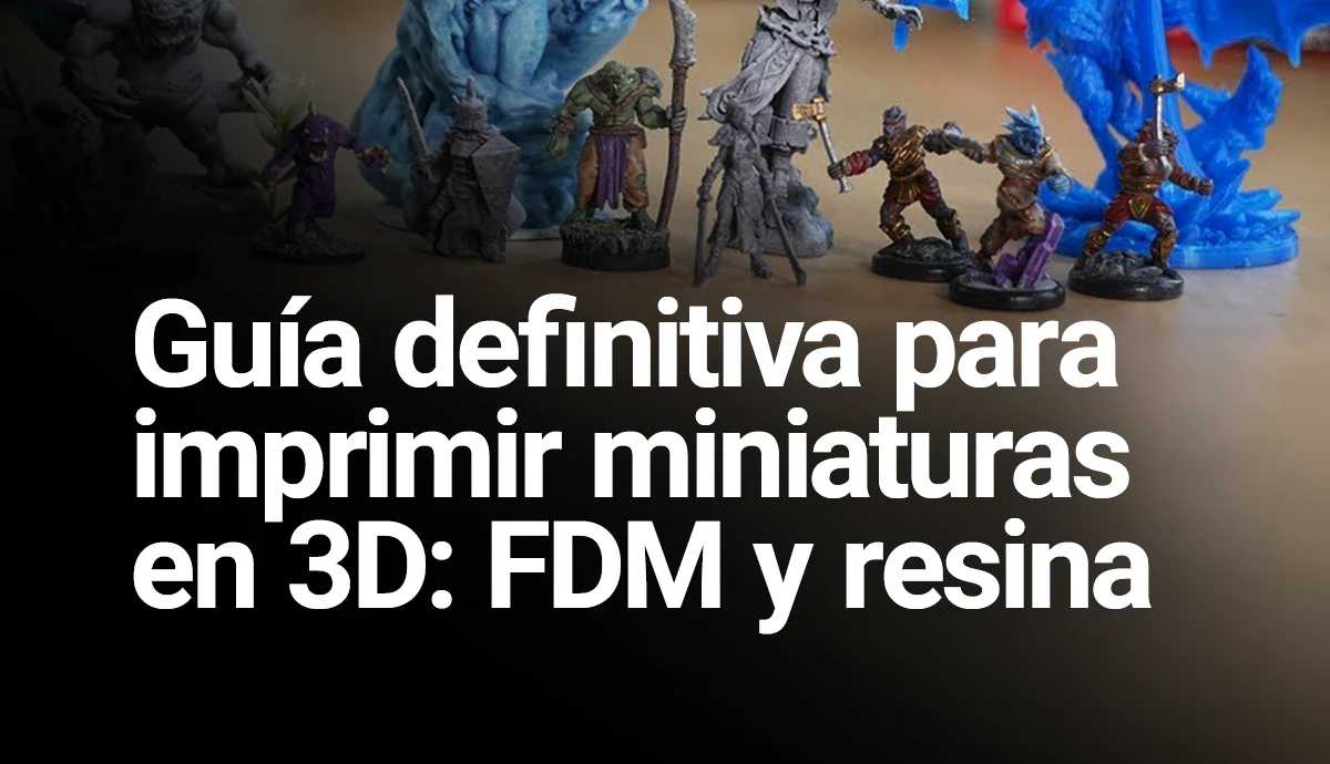 Resina vs filamento (impresora 3D): las diferencias