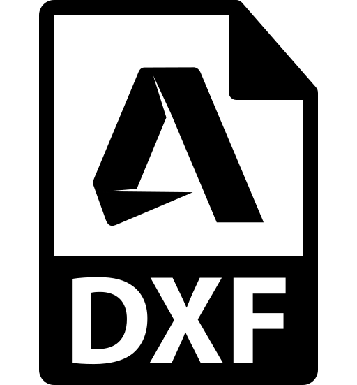 Formato de archivo para corte láser, formato DXF