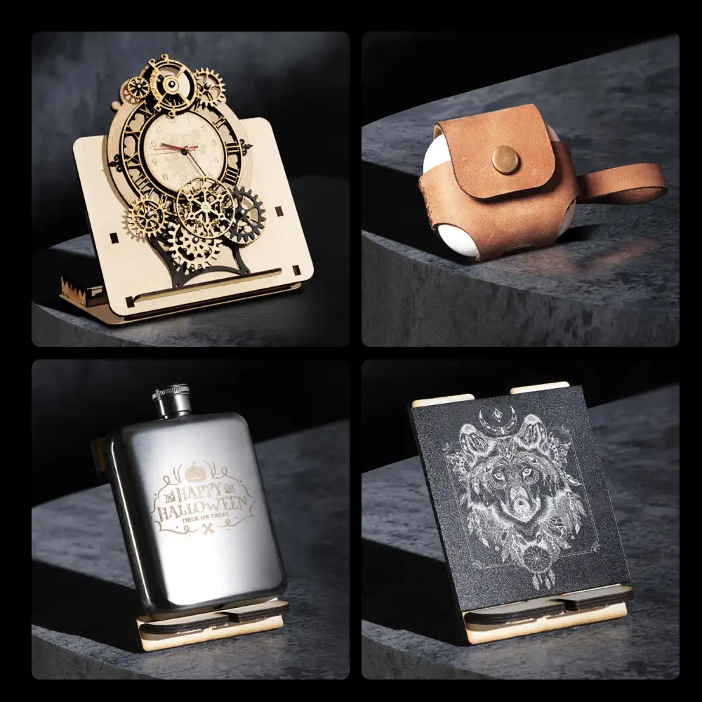 Grabado y corte láser de 10 W con Artisan