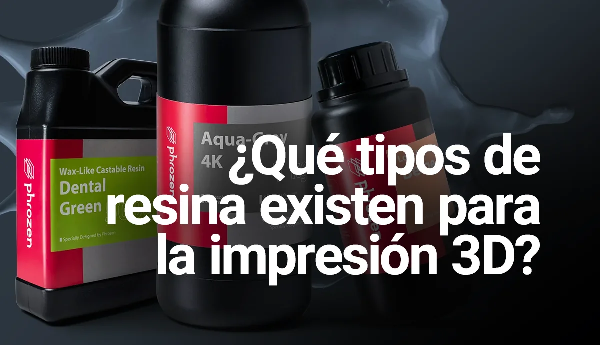 tipos de resina 3d
