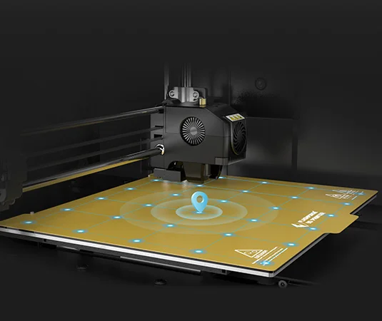 Adventurer 4 Pro cuenta con nivelación automática de la cama adventurer 4 pro